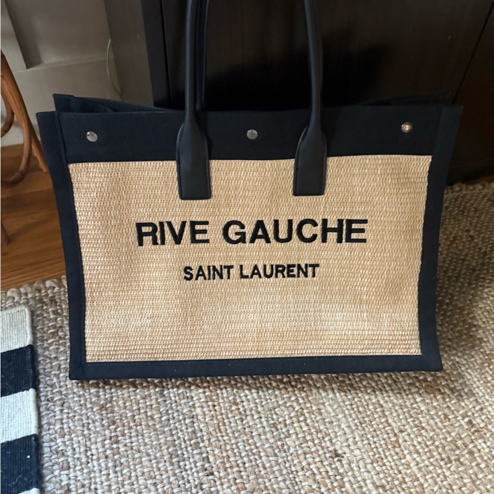 Stylish Tote - Beige and Black Tote